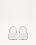 FLATFORM ROCKSTUD UNTITLED SNEAKER IN CALFSKIN WITH MICRO STUDS - Image 4